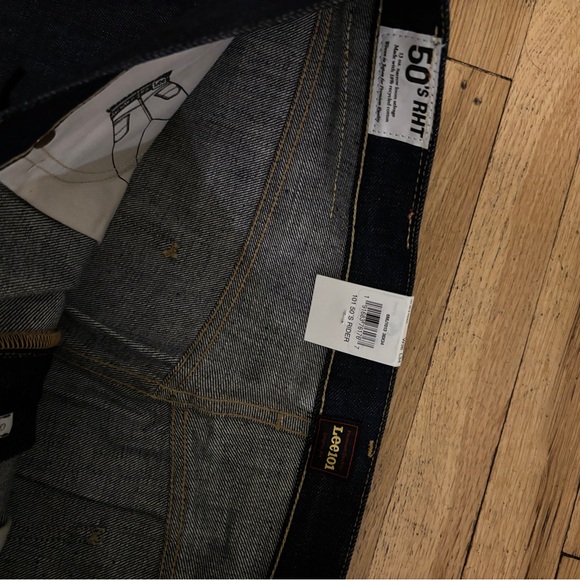 NWT Men’s Lee 101 Riders from the Archives in Dry (6MJ1013), Size 36x34 - Picture 4 of 7